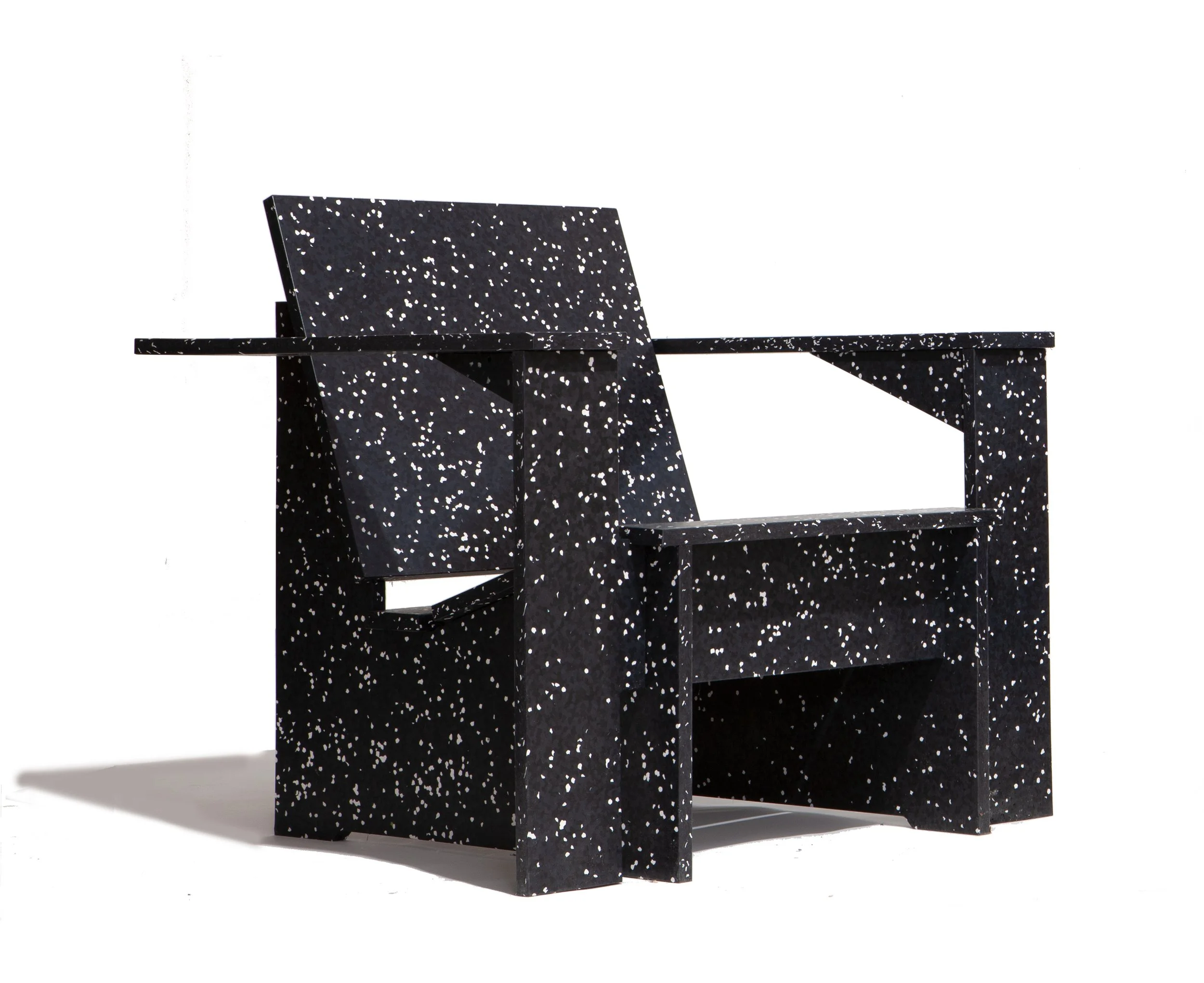 Fully-Recycled Outdoor Club Lounge Chair - FN | Fine Functional